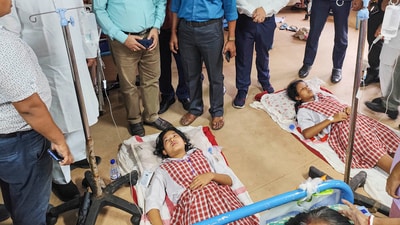 Representative image: 38 children are undergoing treatment and 5 children died due to a case of suspected food poisoning at Indore's Shri Yugpurush Dham Baudhik Vikas Kendra (PTI Photo) (PTI) Representative image: 38 children are undergoing treatment and 5 children died due to a case of suspected food poisoning at Indore's Shri Yugpurush Dham Baudhik Vikas Kendra (PTI Photo) (PTI)