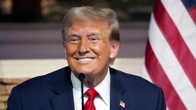 Former President Donald Trump's sentencing in his hush money case has been postponed until Sept. 18. (AP Photo/Carlos Osorio, File) (AP) Former President Donald Trump's sentencing in his hush money case has been postponed until Sept. 18. (AP Photo/Carlos Osorio, File) (AP)