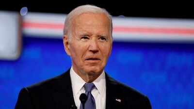 U.S. President Joe Biden attends the first presidential debate hosted by CNN in Atlanta, Georgia, U.S., June 27, 2024. REUTERS/Marco Bello/File Photo (REUTERS)