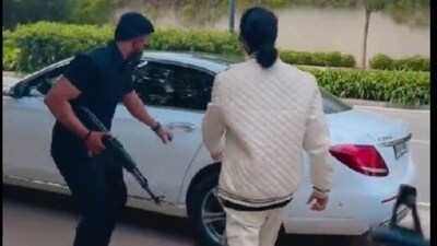 Bengaluru Instagram influencer arrested for making a reel with assault rifles Bengaluru Instagram influencer arrested for making a reel with assault rifles