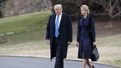 Ivanka Trump, 42, talked about her father's protracted legal troubles and gave her explanation for withdrawing from the 2024 presidential campaign. (AP File Photo) Ivanka Trump, 42, talked about her father's protracted legal troubles and gave her explanation for withdrawing from the 2024 presidential campaign. (AP File Photo)