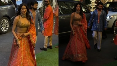 Janhvi Kapoor and Shikar Pahariya, apart from their friend Orry were some of the star-studded guests at the event. Janhvi Kapoor and Shikar Pahariya, apart from their friend Orry were some of the star-studded guests at the event.