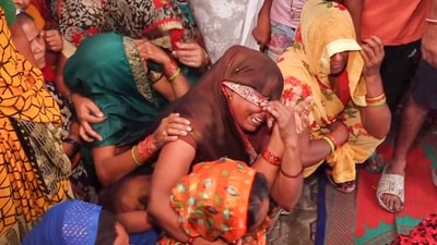 At least 116 people died, most of them women and children (PTI) At least 116 people died, most of them women and children (PTI)