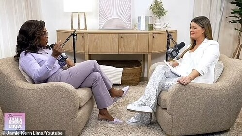 Media mogul Oprah Winfrey on Jamie Kern Lima Show (Jamie Kern Lima Show) Media mogul Oprah Winfrey on Jamie Kern Lima Show (Jamie Kern Lima Show)