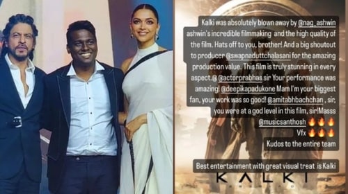 Deepika's Jawan director Atlee reviews Kalki 2898 AD Deepika's Jawan director Atlee reviews Kalki 2898 AD