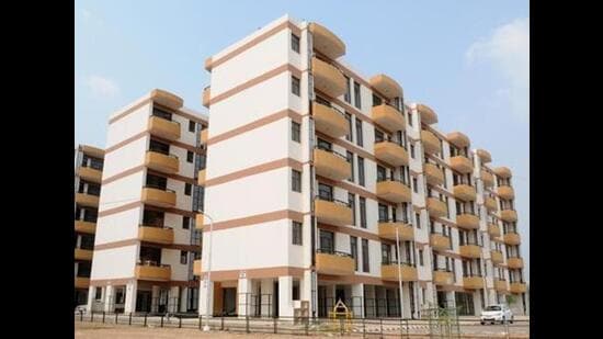 Chandigarh Housing Board was set up in 1976 with the primary objective of providing reasonably priced and good-quality housing to the residents of the then-burgeoning city. (HT Photos)