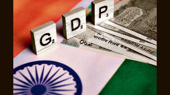 Maski,India 13,April 2019 : GDP or gross domestic product. (Shutterstock)