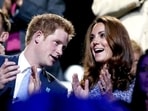 Britain's Prince Harry (L) and Dutchess of Cambridge Kate Middleton (R) applaud as they view the closing ceremony of the London 2012 Olympic Games at the Olympic Stadium. REUTERS Britain's Prince Harry (L) and Dutchess of Cambridge Kate Middleton (R) applaud as they view the closing ceremony of the London 2012 Olympic Games at the Olympic Stadium. REUTERS