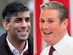  Britain's Prime Minister Rishi Sunak (L) and Britain's main opposition Labour Party leader Keir Starmer (R) 