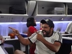 Full details of Rohit Sharma, Virat Kohli, Jasprit Bumrah and Rahul Dravid's activities inside Air India flight bringing T20 World Cup winners home Full details of Rohit Sharma, Virat Kohli, Jasprit Bumrah and Rahul Dravid's activities inside Air India flight bringing T20 World Cup winners home
