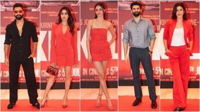 Fashion highlights from star-studded screening of Kill in the city. (HT photo/VarinderChawla) Fashion highlights from star-studded screening of Kill in the city. (HT photo/VarinderChawla)