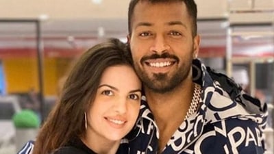 Hardik Pandya and wife Natasa Stankovic have not been spotted together in public for a while now. (File Photo) Hardik Pandya and wife Natasa Stankovic have not been spotted together in public for a while now. (File Photo)
