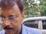 Former RG Kar Hospital principal Sandip Ghosh reaches CBI office for questioning in connection with the rape and murder case. (PTI Photo) Former RG Kar Hospital principal Sandip Ghosh reaches CBI office for questioning in connection with the rape and murder case. (PTI Photo)