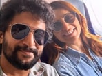 Nani and Samantha Ruth Prabhu bumped into each other while heading to Mumbai.