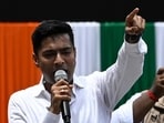 Trinamool Congress (TMC) national general secretary Abhishek Banerjee. (Samir Jana/ Hindustan Times)