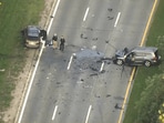 Scenes of a deadly crash on Long Island. A woman was allegedly driving under the influence, leading to wrong-way multiple car crash on the Southern State Parkway. The accident killed her son (9) on August 22. 