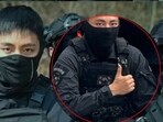 BTS fans praise V's hard work and perseverance in Special Task Force training amid Korea's heat wave. BTS fans praise V's hard work and perseverance in Special Task Force training amid Korea's heat wave.