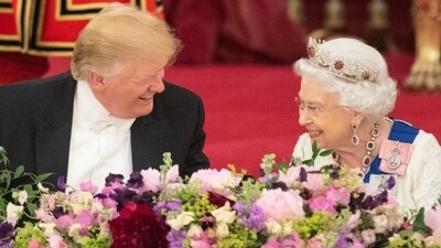 Donald Trump has dismissed claims that the late Queen Elizabeth found him 'very rude' Donald Trump has dismissed claims that the late Queen Elizabeth found him 'very rude'