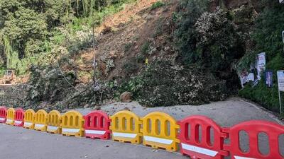 AFTER LANDSLIDE: PWD is preparing short term alternative route in Shimla’s Boileauganj, (HT Photo) AFTER LANDSLIDE: PWD is preparing short term alternative route in Shimla’s Boileauganj, (HT Photo)