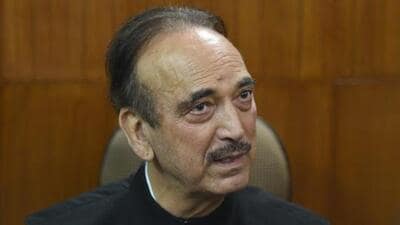 Former J&K CM Ghulam Nabi Azad (File) Former J&K CM Ghulam Nabi Azad (File)