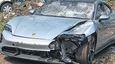 It is alleged that after the teen driver crashed his car into a motorbike and killed two IT professionals in the wee hours of May 19, his parents and others conspired to replace his blood samples to establish that he was not drunk at the time of accident. (PTI FILE PHOTO)