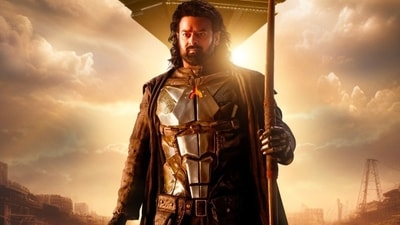 Prabhas plays Bhairava in Nag Ashwin's sci-fi film Kalki 2898 AD. Prabhas plays Bhairava in Nag Ashwin's sci-fi film Kalki 2898 AD.