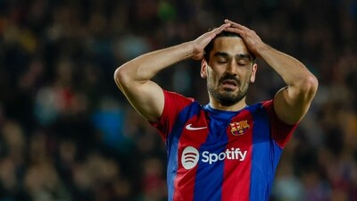 FILE - Barcelona's Ilkay Gundogan (AP) FILE - Barcelona's Ilkay Gundogan (AP)