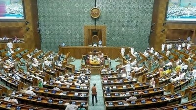 A view of the Lok Sabha. (HT Photo) A view of the Lok Sabha. (HT Photo)