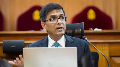 Chief Justice of India DY Chandrachud. (PTI file) Chief Justice of India DY Chandrachud. (PTI file)