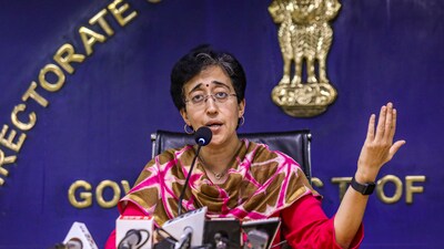 Delhi minister and AAP leader Atishi. (PTI) Delhi minister and AAP leader Atishi. (PTI)