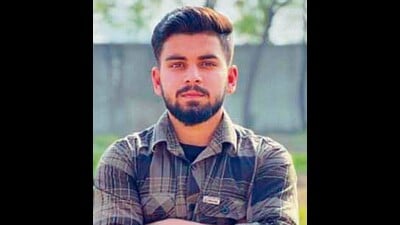Sagar, a resident of Kapurthala’s Bholath, left India on January 6 for Russia via France, Belarus, Latvia and Germany. (HT Photo) Sagar, a resident of Kapurthala’s Bholath, left India on January 6 for Russia via France, Belarus, Latvia and Germany. (HT Photo)