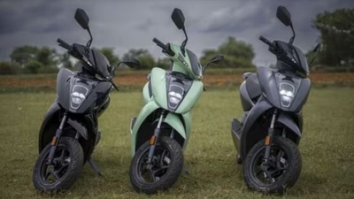 The Ather 450 e-scooter (Representational Image) The Ather 450 e-scooter (Representational Image)