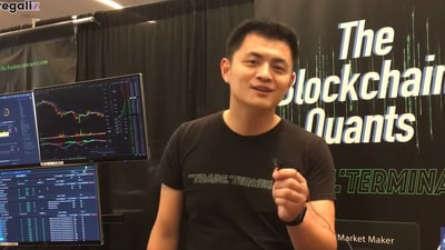 Yao Meng is the US-based CEO of Trade Terminal (YouTube/Regalix) Yao Meng is the US-based CEO of Trade Terminal (YouTube/Regalix)