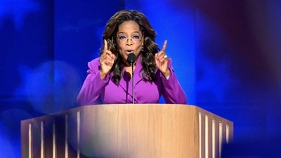 Oprah Winfrey gives shout-out to ‘childless cat ladies’ at DNC (Photo by Alex WROBLEWSKI / AFP) (AFP) Oprah Winfrey gives shout-out to ‘childless cat ladies’ at DNC (Photo by Alex WROBLEWSKI / AFP) (AFP)