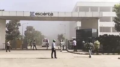 The rescue operations at the factory concluded around midnight. (PTI)