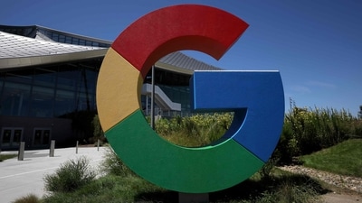 The Google logo is displayed in front of company headquarters during the Made By Google event on August 13, 2024 in Mountain View, California. (Justin Sullivan/Getty Images via AFP) The Google logo is displayed in front of company headquarters during the Made By Google event on August 13, 2024 in Mountain View, California. (Justin Sullivan/Getty Images via AFP)