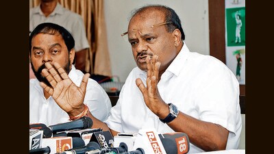 Union minister for heavy industry and steel HD Kumaraswamy (Arun Kumar Rao) Union minister for heavy industry and steel HD Kumaraswamy (Arun Kumar Rao)