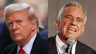 Donald Trump breaks silence on a potential endorsement from RFK Jr. (Getty Images via AFP/AP) Donald Trump breaks silence on a potential endorsement from RFK Jr. (Getty Images via AFP/AP)