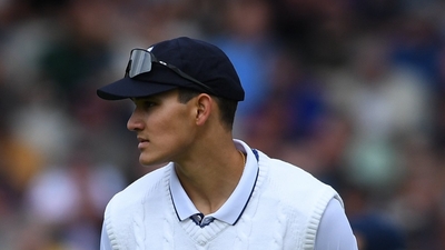 Harry Singh during Day 1 of the first Test against Sri Lanka (X)