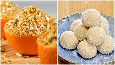Celebrate Krishna Janmashtami with panjiri and coconut ladoos. (Kunal Kapur) Celebrate Krishna Janmashtami with panjiri and coconut ladoos. (Kunal Kapur)