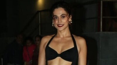 Taapsee Pannu has learnt a valuable lesson from nepo kids (HT Photo/Varinder Chawla)
