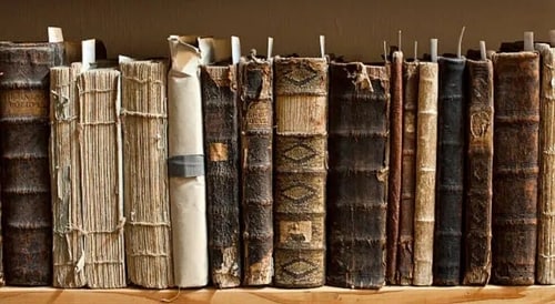 Vibrant colours on antique book covers. (Unsplash) Vibrant colours on antique book covers. (Unsplash)