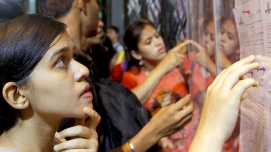 As per the information mentioned on the official website, online admission will commence at 10 am on August 23, 2024, and will continue till 11.59 pm on August 25, 2024, at the respective teaching centres. (Kunal Patil/HT photo)