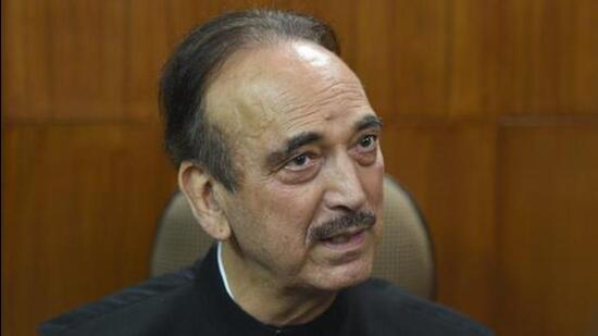 Former J&K CM Ghulam Nabi Azad (File)