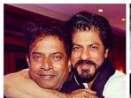 Shah Rukh Khan seemed in a sombre mood at the prayer meet. 