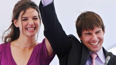 In 2005, Tom Cruise made public appearances as he waved to well-wishers on his arrival with fiancee Katie Holmes in the old port of Marseille, southern France. In 2005, Tom Cruise made public appearances as he waved to well-wishers on his arrival with fiancee Katie Holmes in the old port of Marseille, southern France.