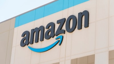 The Amazon logo is seen on the exterior wall of the Amazon OXR1 fulfillment center in Oxnard, Calif., on Wednesday, Aug. 21, 2024. (AP Photo/Damian Dovarganes) (AP) The Amazon logo is seen on the exterior wall of the Amazon OXR1 fulfillment center in Oxnard, Calif., on Wednesday, Aug. 21, 2024. (AP Photo/Damian Dovarganes) (AP)