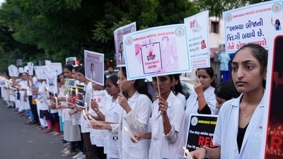 Karnataka govt recommends safety measures for doctors post Kolkata incident (AP) Karnataka govt recommends safety measures for doctors post Kolkata incident (AP)