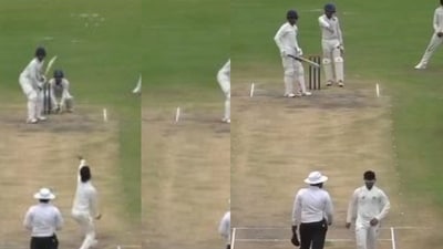 Ishan Kishan rolled his arms in the Buchi Babu tournament (X Images) Ishan Kishan rolled his arms in the Buchi Babu tournament (X Images)