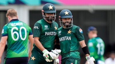 No real interest for Babar Azam or Rizwan, PCB sells broadcast rights for nearly half of reserve price (PTI) No real interest for Babar Azam or Rizwan, PCB sells broadcast rights for nearly half of reserve price (PTI)